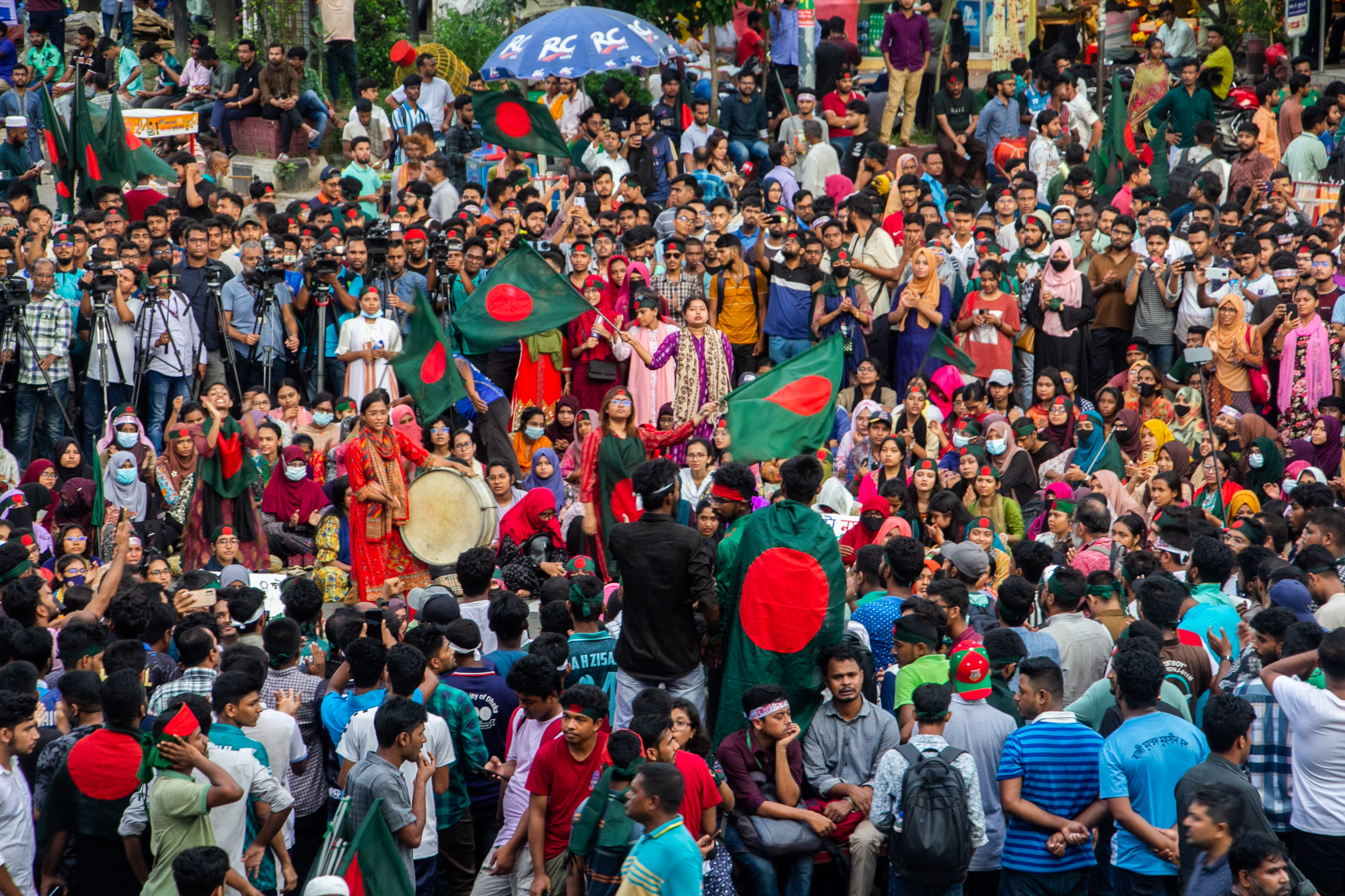 Bangladesh 2024 quota reform movement (credit: Rayhan9d via Wikimedia Commons)