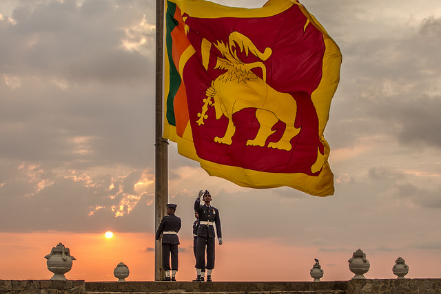 The flag of Sri Lanka (Photo credit: Flickr) The flag of Sri Lanka (Photo credit: Flickr)
