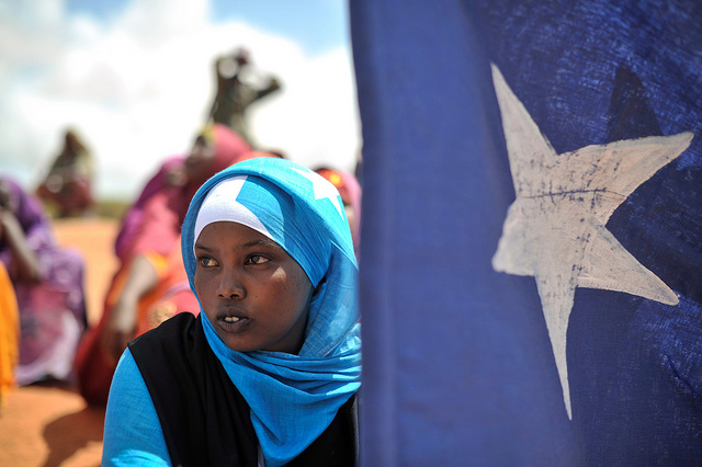The flag of Somalia (Photo credit: AU UN IST PHOTO / Tobin Jone / Flickr) The flag of Somalia (Photo credit: AU UN IST PHOTO / Tobin Jone / Flickr)