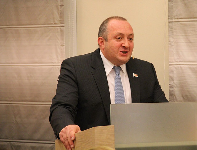 Georgian President Giorgi Margvelashvili (Photo credit: Flickr) Georgian President Giorgi Margvelashvili (Photo credit: Flickr)
