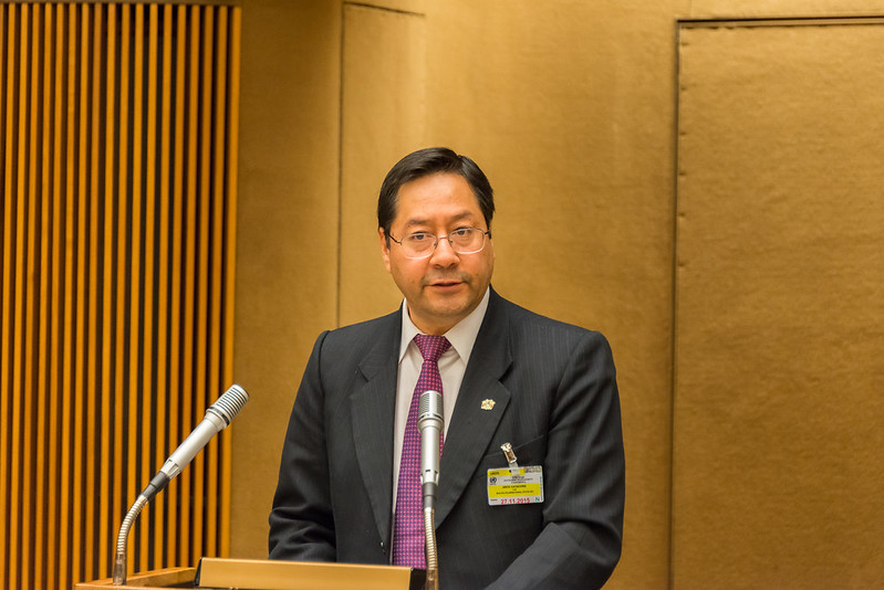 President Luis Arce of Bolivia (photo credit: UN Trade and Development (UNCTAD) via flickr)