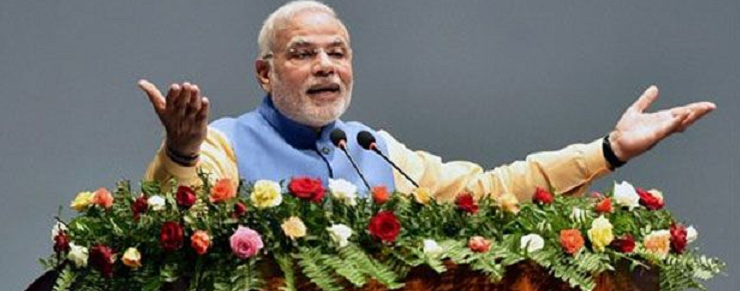 PM Modi at the Nepalese Parliament. (Photo: PTI) 