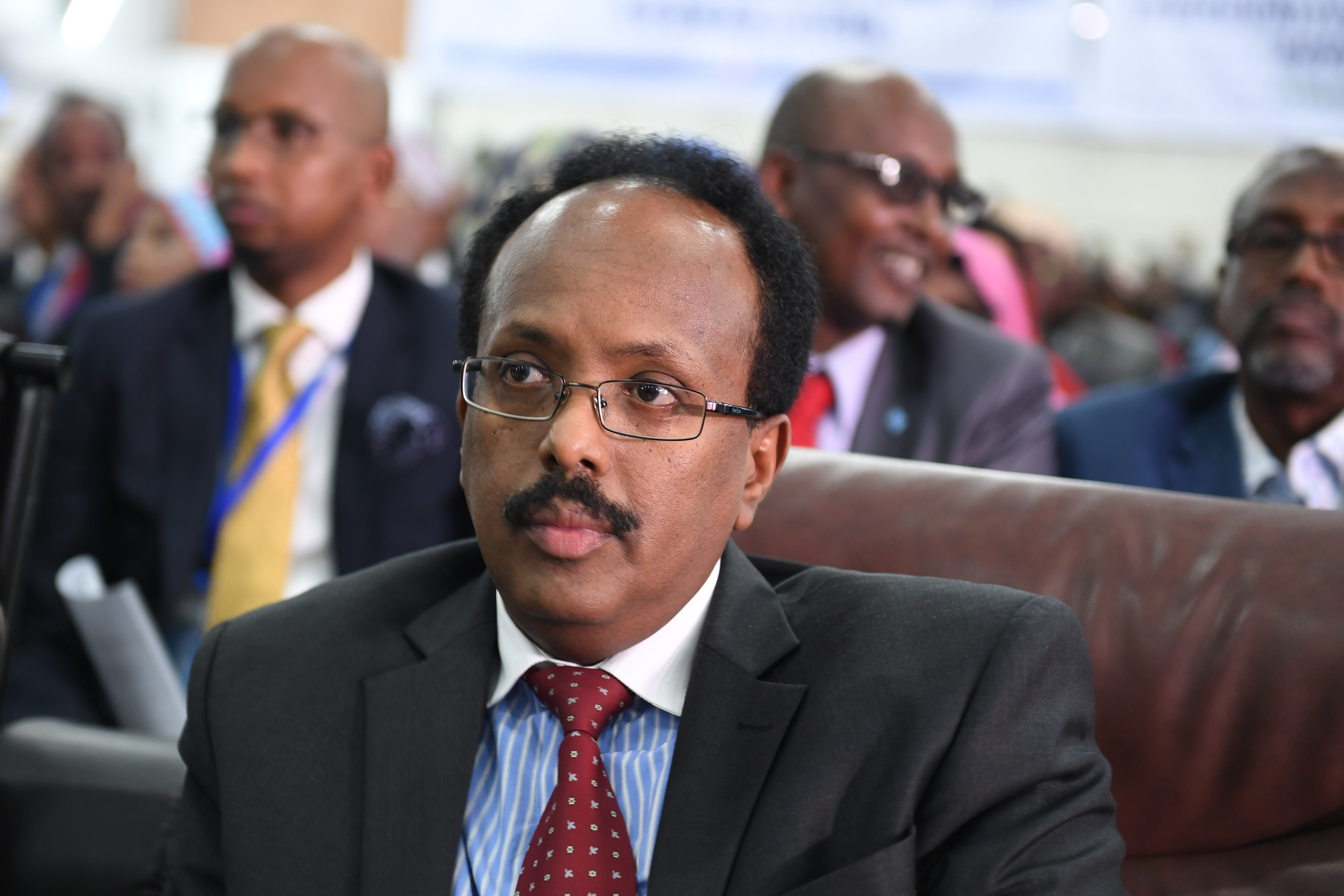 President Mohamed Abdullahi Farmajo of Somalia (photo credit: AMISOM Public Information/flickr) President Mohamed Abdullahi Farmajo of Somalia (photo credit: AMISOM Public Information/flickr)