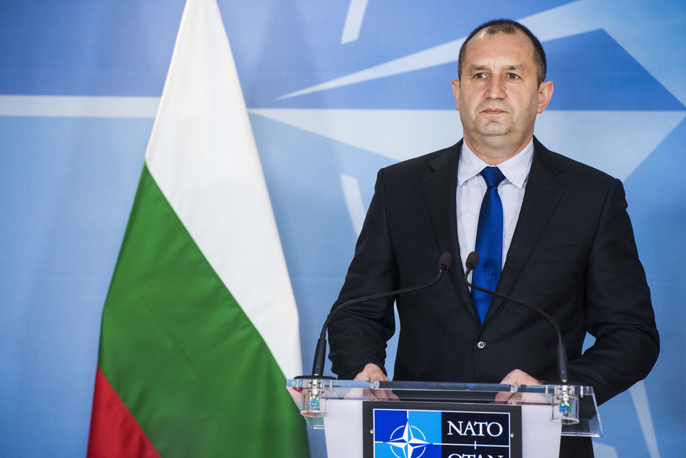 Bulgarian President Rumen Radev (photo credit: NATO North Atlantic Treaty Organization/flickr) Bulgarian President Rumen Radev (photo credit: NATO North Atlantic Treaty Organization/flickr)
