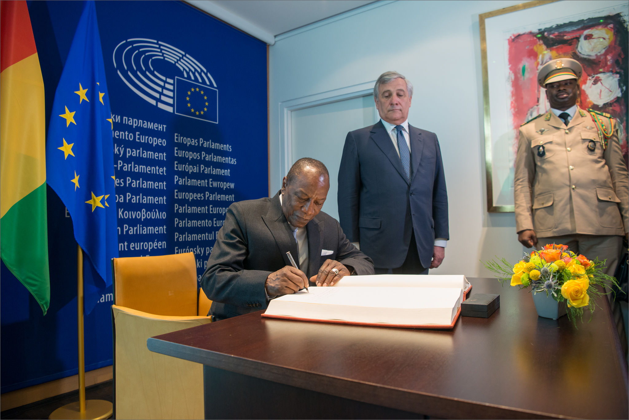 Guinea President Alpha Condé (photo credit: European Parliament/flickr)