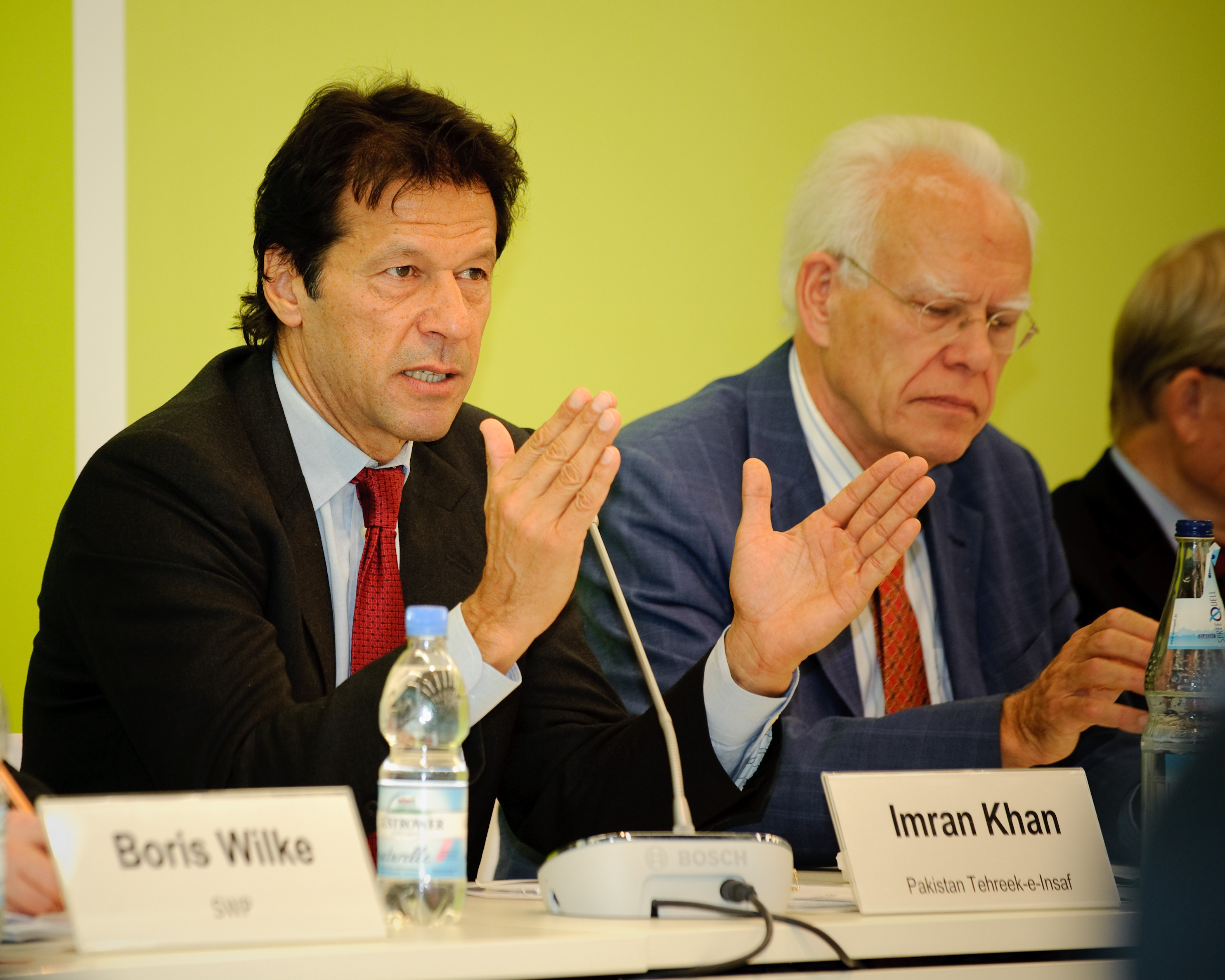 Prime Minister Imran Khan of Pakistan (photo credit: Heinrich-Böll-Stiftung/flickr) Prime Minister Imran Khan of Pakistan (photo credit: Heinrich-Böll-Stiftung/flickr)