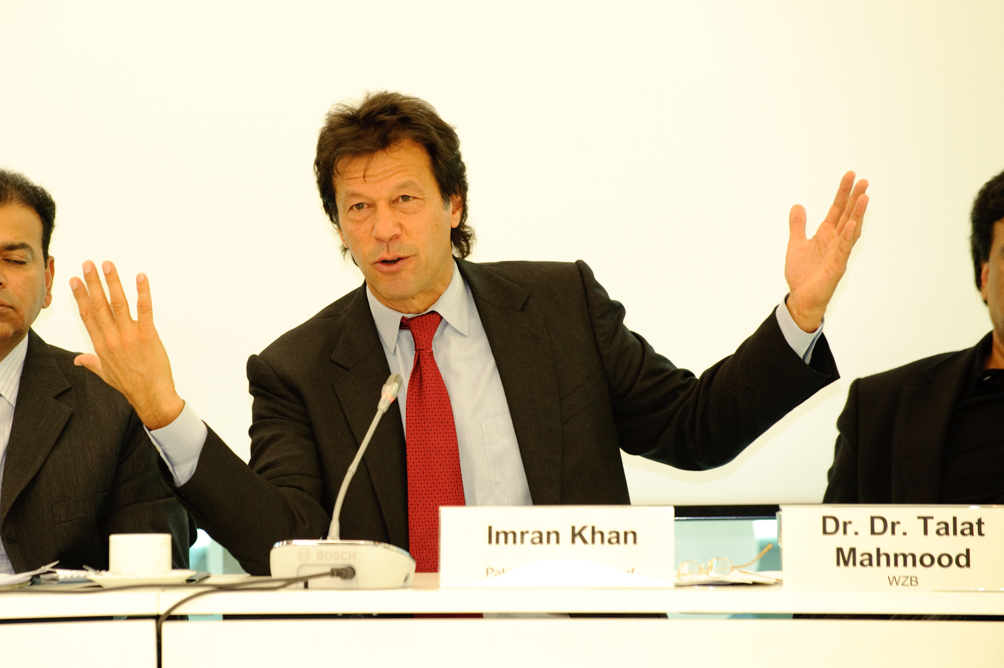 Prime Minister of Pakistan Imran Khan (photo credit: Heinrich-Böll-Stiftung/flickr) Prime Minister of Pakistan Imran Khan (photo credit: Heinrich-Böll-Stiftung/flickr)