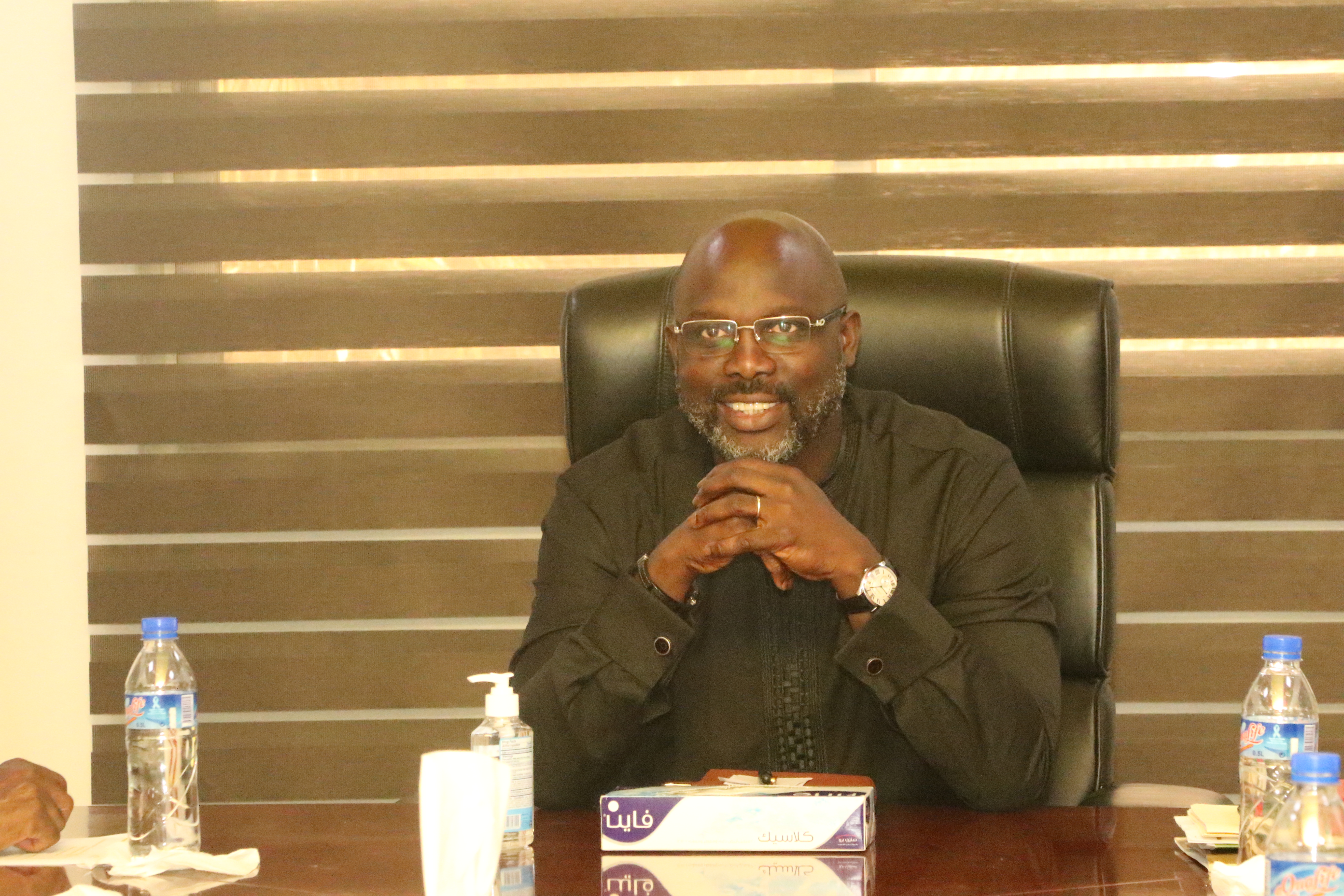 President George Weah of Liberia (photo credit: RUFORUM Secretariat/flickr)