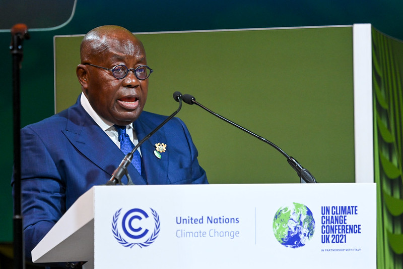 President Nana Akufo-Addo of Ghana (photo credit: COP26 via flickr)