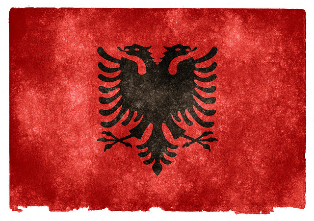 The flag of Albania (Photo credit: Flickr) The flag of Albania (Photo credit: Flickr)