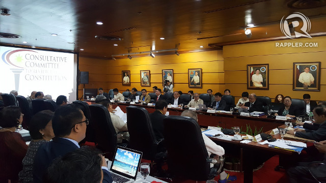 Consultative Committee (photo credit: Pia Ranada/Rappler) Consultative Committee (photo credit: Pia Ranada/Rappler)