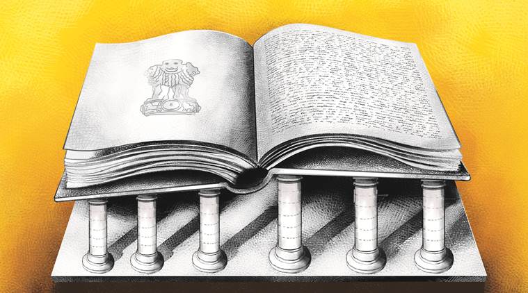 Illustration of the Constitution (photo credit: Suvajit Dey) Illustration of the Constitution (photo credit: Suvajit Dey)