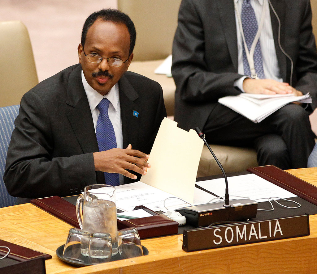 Somali President Mohamed Abdullahi Mohamed (photo credit: Shannon Stapleton/Reuters) Somali President Mohamed Abdullahi Mohamed (photo credit: Shannon Stapleton/Reuters)