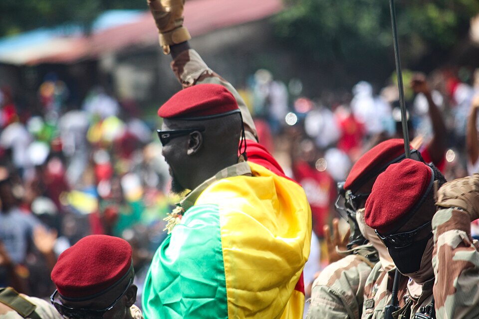 Transitional President of Guinea, General Mamadi Doumbouya (credit: Aboubacarkhoraa via Wikimedia Commons)