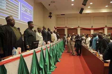 Inauguration of Constitutional Review Committee (photo credit: Naij.com) Inauguration of Constitutional Review Committee (photo credit: Naij.com)
