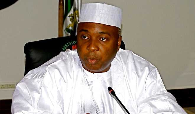 Senate President Bukola Saraki (photo credit: Daily Trust) Senate President Bukola Saraki (photo credit: Daily Trust)