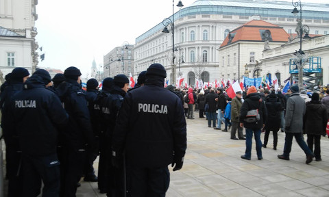 Op-ed: Has Poland become a country without a constitution? Pro-democracy protest in Warsaw in 20176 (photo credit: Dariusz Kalan)