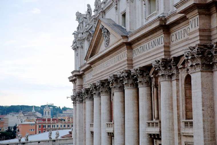 St. Peter's Basilica from the Vatican's Apostolic Palace (photo credit: Lauren Cater/CNA) St. Peter's Basilica from the Vatican's Apostolic Palace (photo credit: Lauren Cater/CNA)