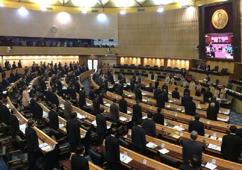 National Legislative Assembly members (photo credit: Khaosod English) National Legislative Assembly members (photo credit: Khaosod English)