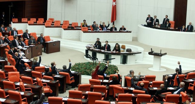 A meeting of the ruling AK party (photo credit: Daily Sabah)