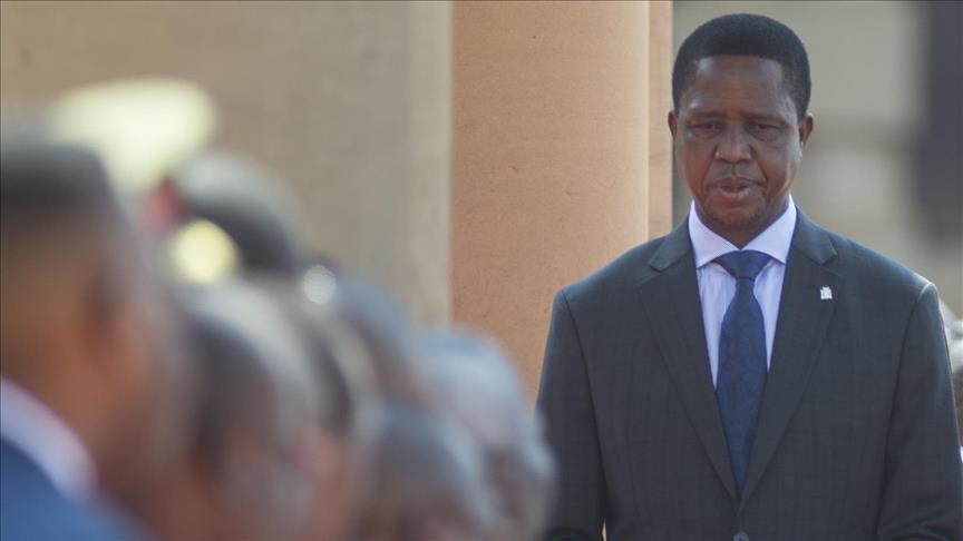 Zambia's President Edgar Lungu (photo credit: Andolu Post) Zambia's President Edgar Lungu (photo credit: Andolu Post)