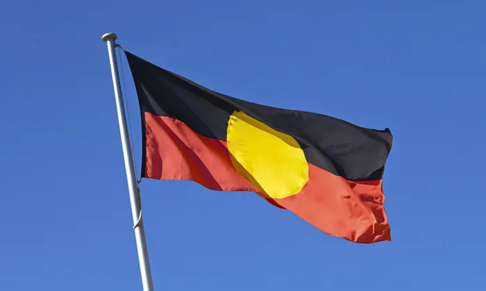 Aboriginal flag (photo credit: Lukas Coch/AAP) Aboriginal flag (photo credit: Lukas Coch/AAP)