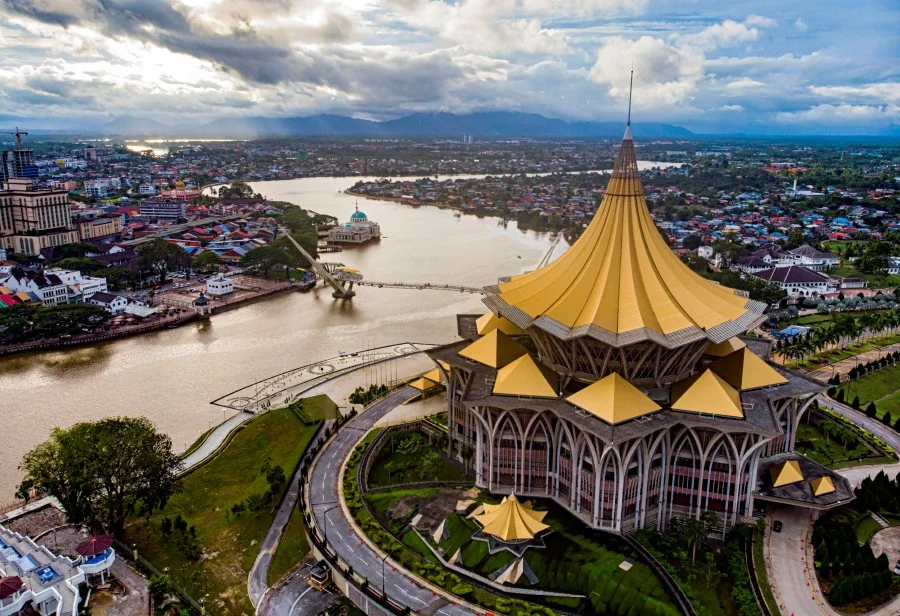 City of Kuching, Sarawak (photo credit: BERNAMA) City of Kuching, Sarawak (photo credit: BERNAMA)