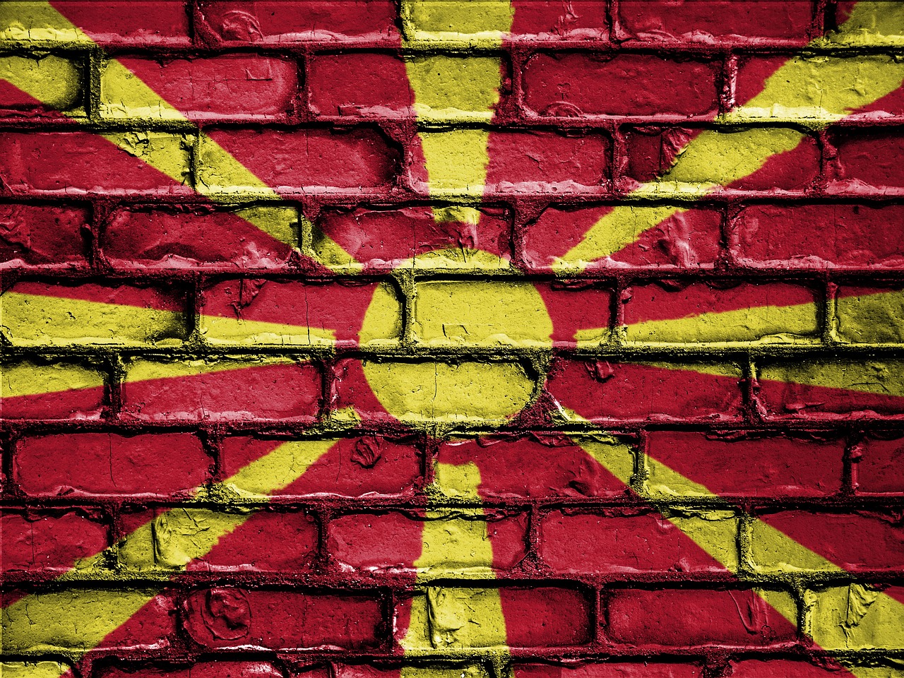 Flag of North Macedonia (photo credit: David_Peterson via pixabay)
