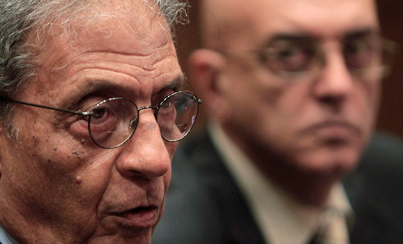 Amr Moussa has been selected to chair the committee entrusted with amending the constitution pushed through by deposed Islamist President Mohammed Morsi, Sept. 22, 2013 (photo by REUTERS/Mohamed Abd El Ghany) Amr Moussa has been selected to chair the committee entrusted with amending the constitution pushed through by deposed Islamist President Mohammed Morsi, Sept. 22, 2013 (photo by REUTERS/Mohamed Abd El Ghany)