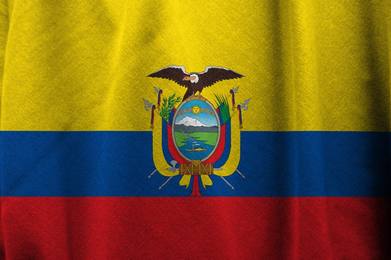 Flag of Ecuador (photo credit: TheDigitalArtist via pixabay)