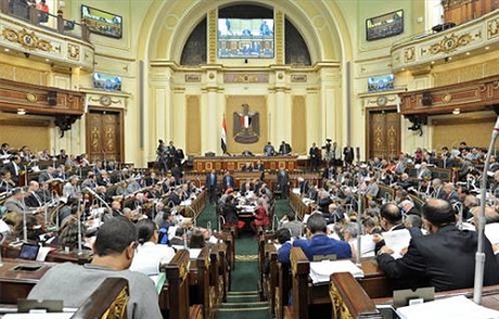 Egypt parliament in session (photo credit: Ahram Online) Egypt parliament in session (photo credit: Ahram Online)
