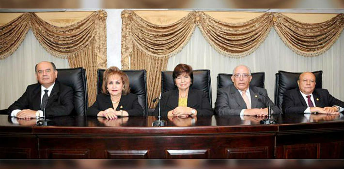 The Constitutional Chamber of the Supreme Court of Honduras (photo credit: El Heraldo) The Constitutional Chamber of the Supreme Court of Honduras (photo credit: El Heraldo)