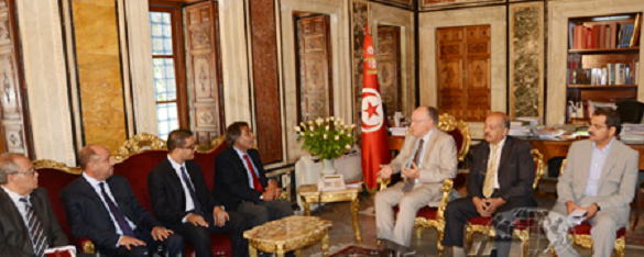 Head of Libya's Constitutional Drafting Assembly takes interest in Tunisian experience Head of Libya's Constitutional Drafting Assembly takes interest in Tunisian experience
