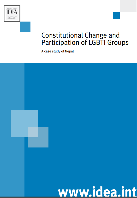 Constitutional Change and Participation of LGBTI Groups: A case study of Nepal Constitutional Change and Participation of LGBTI Groups: A case study of Nepal