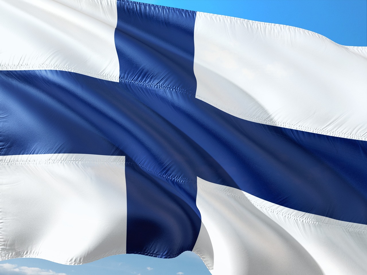 Flag of Finland (photo credit: jorono via pixabay)