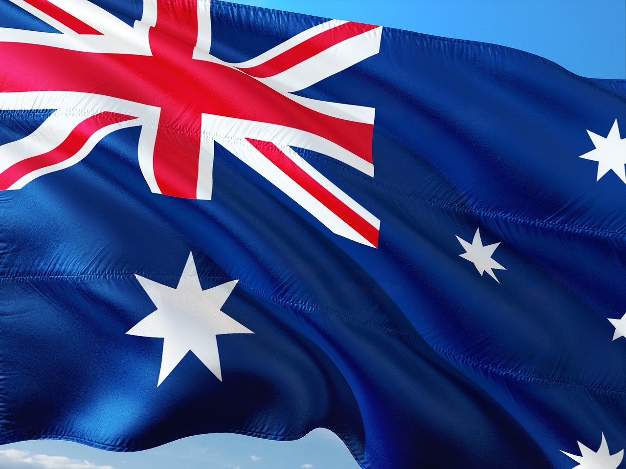 Flag of Australia (photo credit: jorono via pixabay)