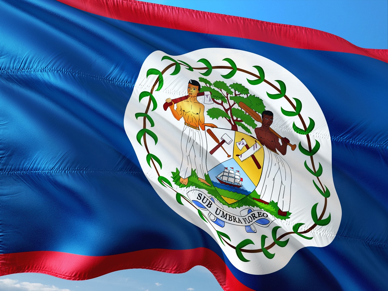 Flag of Belize (photo credit: jorono via pixabay)