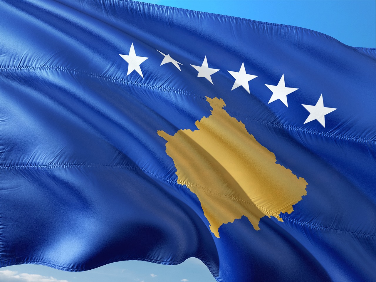 Flag of Kosovo (photo credit: jorono via pixabay)