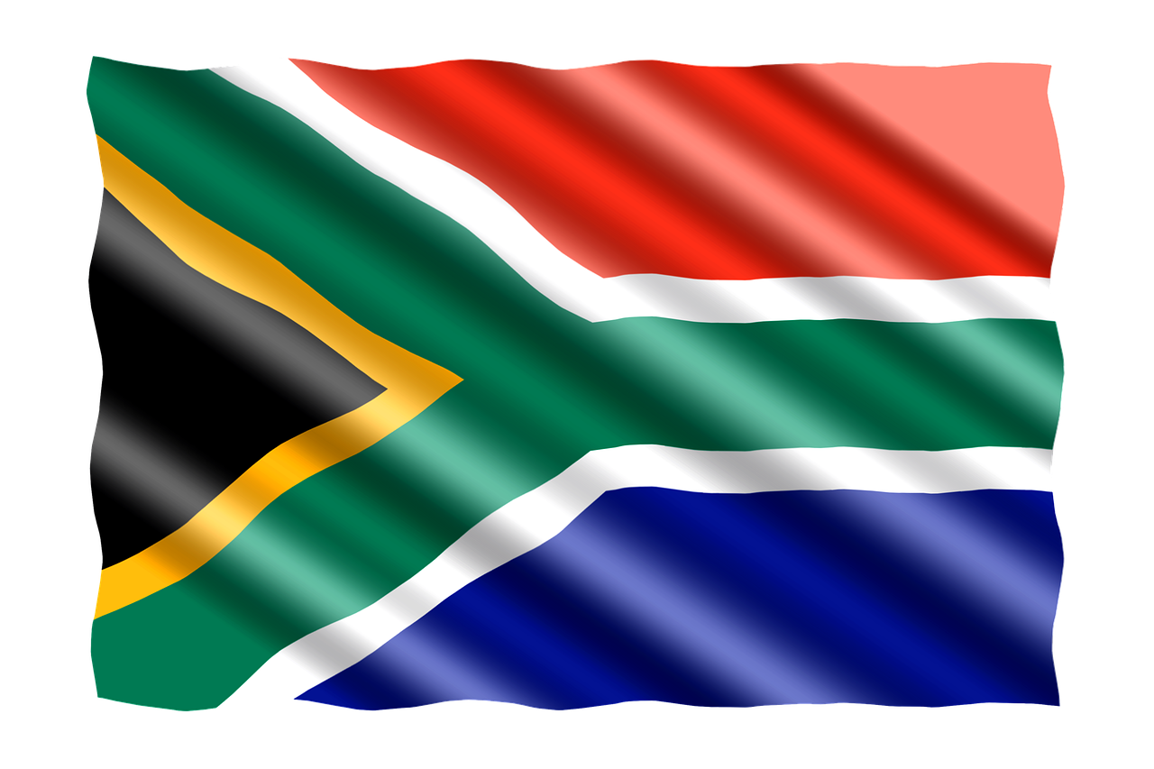 Flag of South Africa (photo credit: jorono via pixabay)