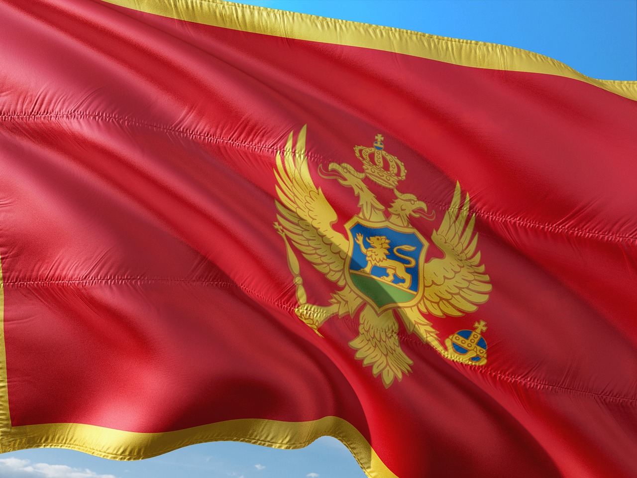 Flag of Montenegro (photo credit: jorono via pixabay)