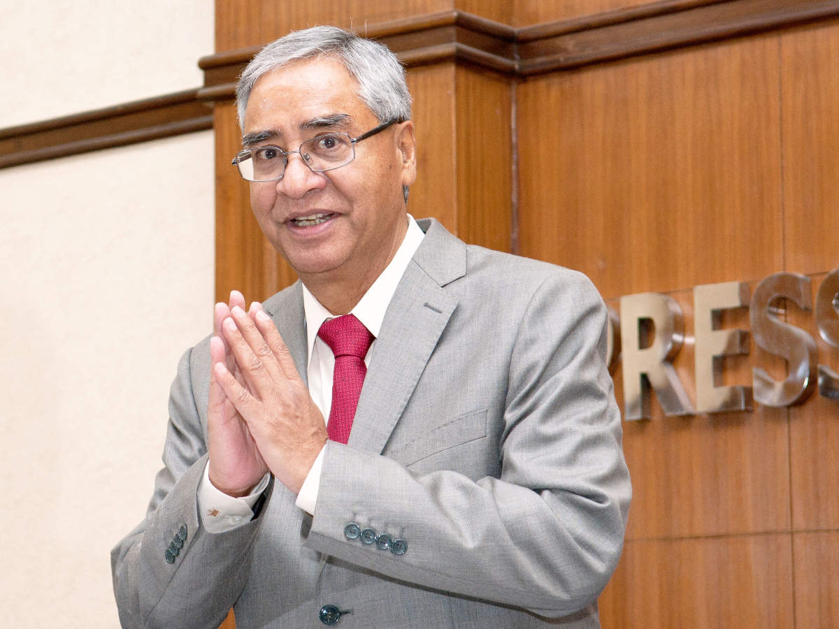 Prime Minister of Nepal Sher Bahadur Deuba (photo credit: Times of India) Prime Minister of Nepal Sher Bahadur Deuba (photo credit: Times of India)