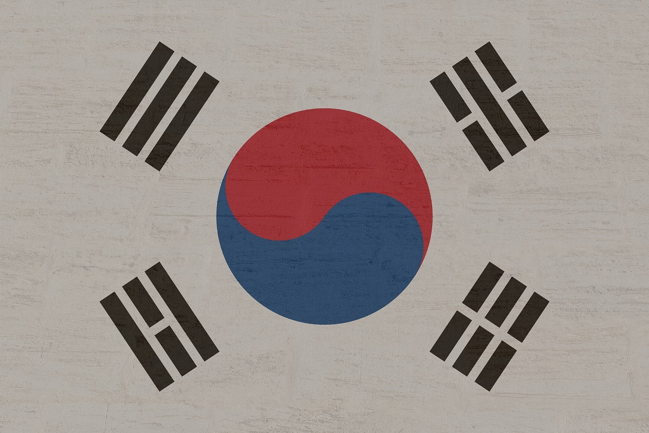Flag of South Korea (photo credit: Kaufdex via pixabay)