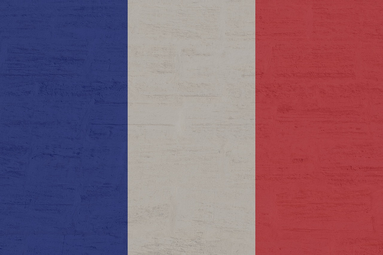 Flag of France (photo credit: Kaufdex via pixabay)