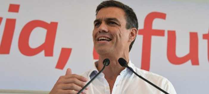 The leader of Spain's socialist opposition PSOE party Pedro Sánchez. Photo: Vincenzo Pinto PSOE party leader Pedro Sánchez. Photo: Vincenzo Pinto