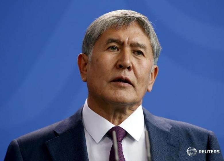 Kyrgyzstan's President Almazbek Atambayev (photo credit: REUTERS/Fabrizio Bensch) Kyrgyzstan's President Almazbek Atambayev (photo credit: REUTERS/Fabrizio Bensch)