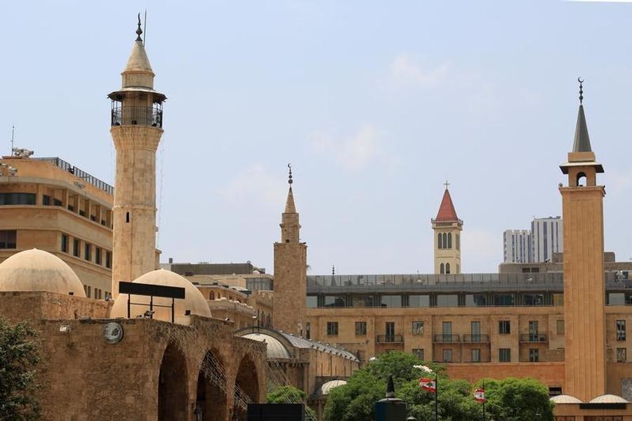 Lebanese flags flutter near minarets and bell towers in downtown Beirut, Lebanon (photo credit: REUTERS/Jamal Saidi) Lebanese flags flutter near minarets and bell towers in downtown Beirut, Lebanon (photo credit: REUTERS/Jamal Saidi)