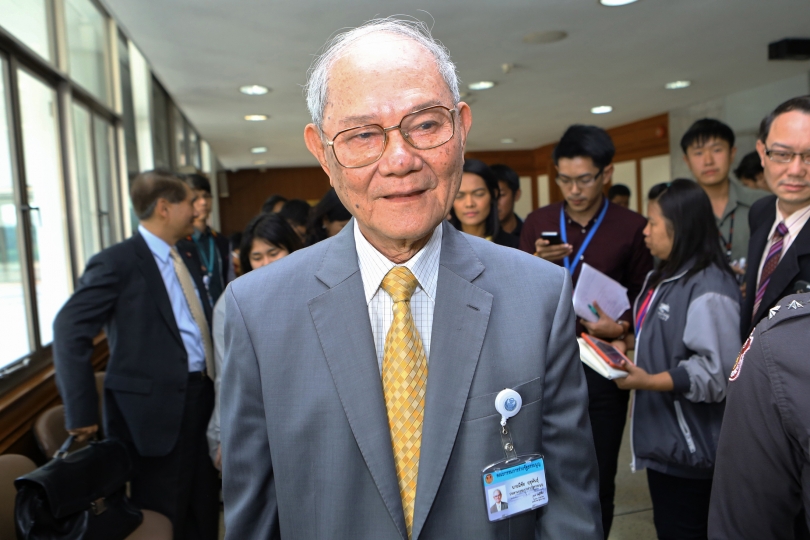 Chairman of the new Constitution Drafting Committee Meechai Ruchupan (photo credit: The Nation) Chairman of the new Constitution Drafting Committee Meechai Ruchupan (photo credit: The Nation)