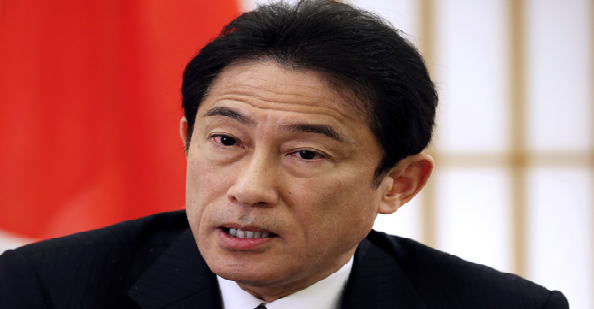 Japanese Foreign Minister. AP FILE PHOTO Japanese Foreign Minister. AP FILE PHOTO
