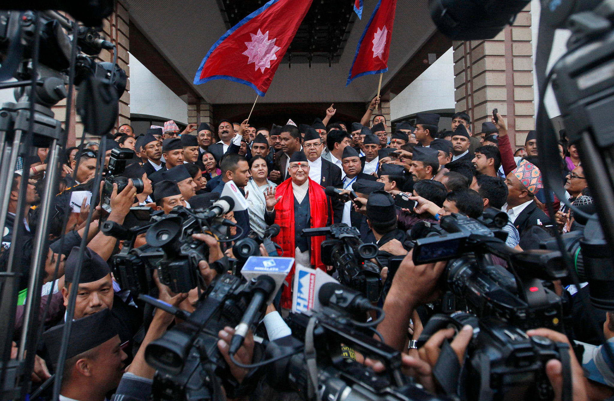 Nepal's new prime minister, K.P. Sharma Oli (photo credit Niranjan Shrestha/Associated Press) Nepal's new prime minister, K.P. Sharma Oli (photo credit Niranjan Shrestha/Associated Press)