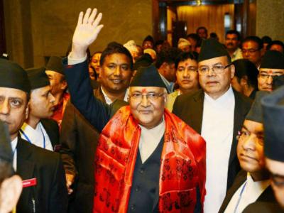 Nepal Prime Minster KP Oli (photo credit: The Times of India) Nepal Prime Minster KP Oli (photo credit: The Times of India)